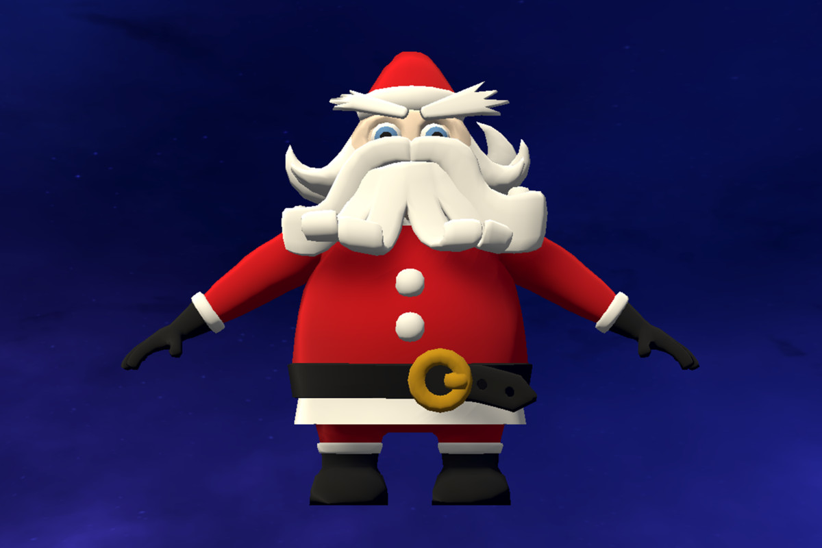 Santa Claus 3D Model