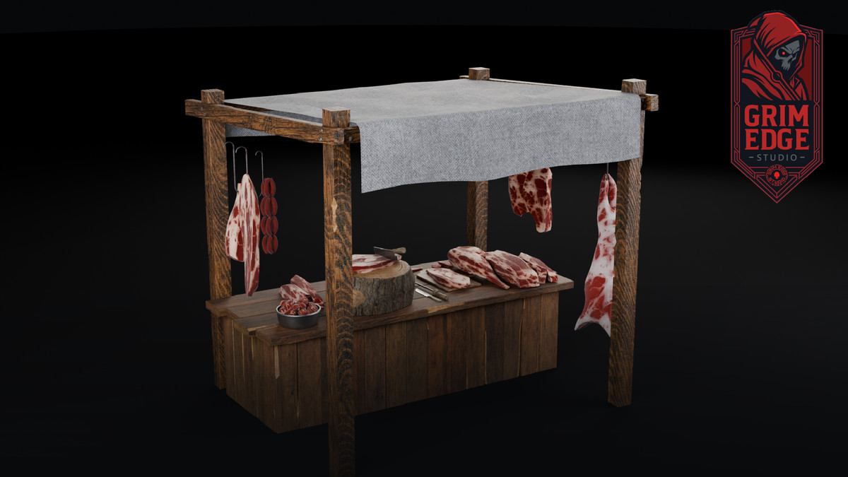 Medieval Butcher Shop