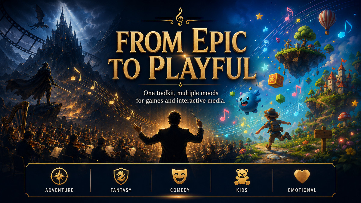 Hollywood Orchestral Themes: Complete Cinematic & Playful Toolkit