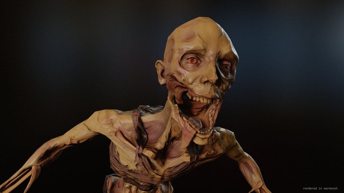 Zombie creepy