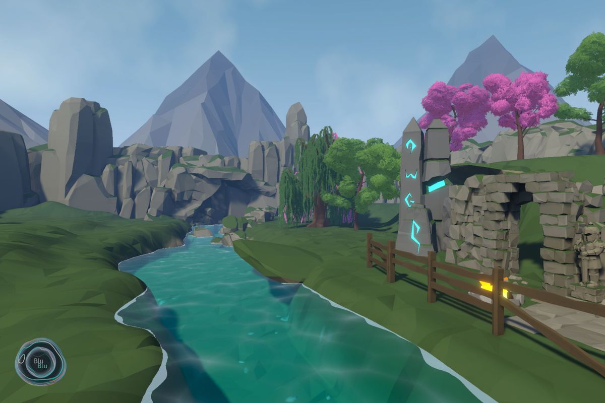 Magical Forest Low poly