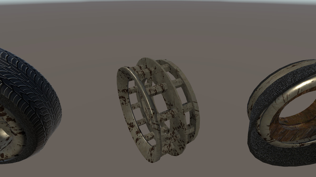 Procedural Wheel Generator - Wagon Wheels, Ship Steering Wheels, Tires & More