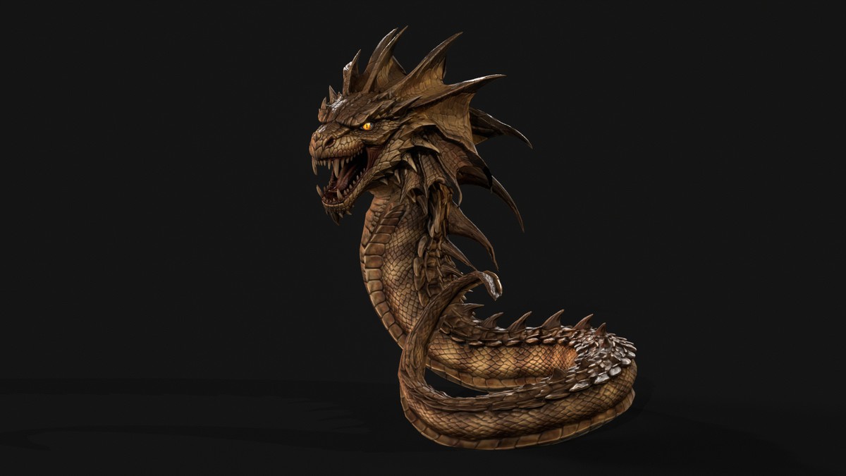 Basilisk Snake2 Character