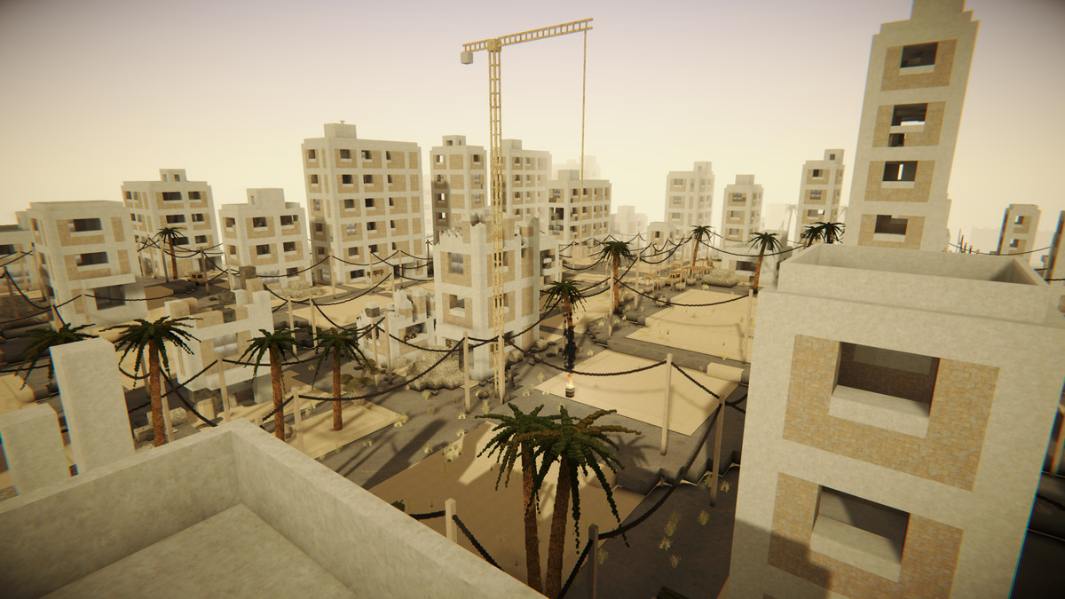 Voxel Combat Zone