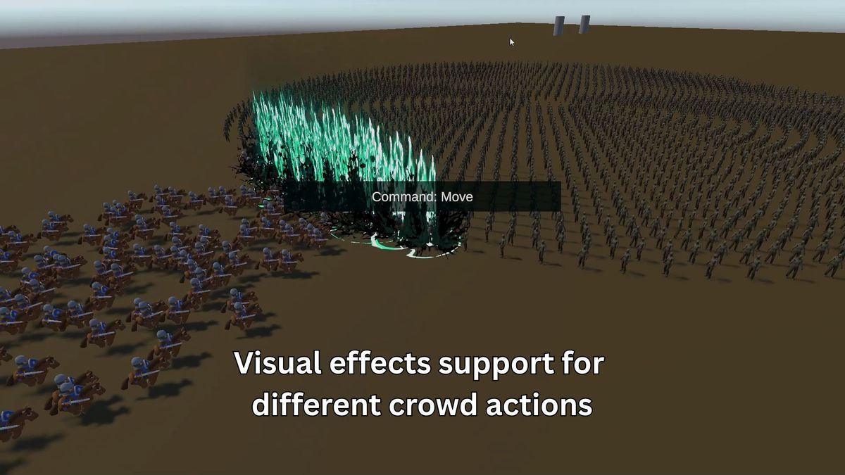 StarCrowd - Massive Crowd System