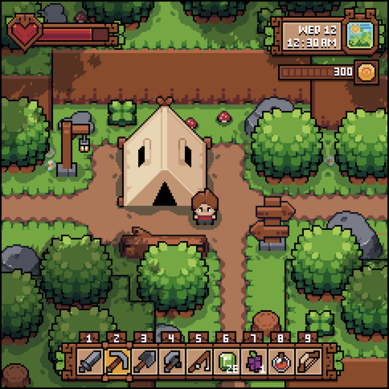Pixelwood Valley UI Expansion | 16x16 Asset Pack