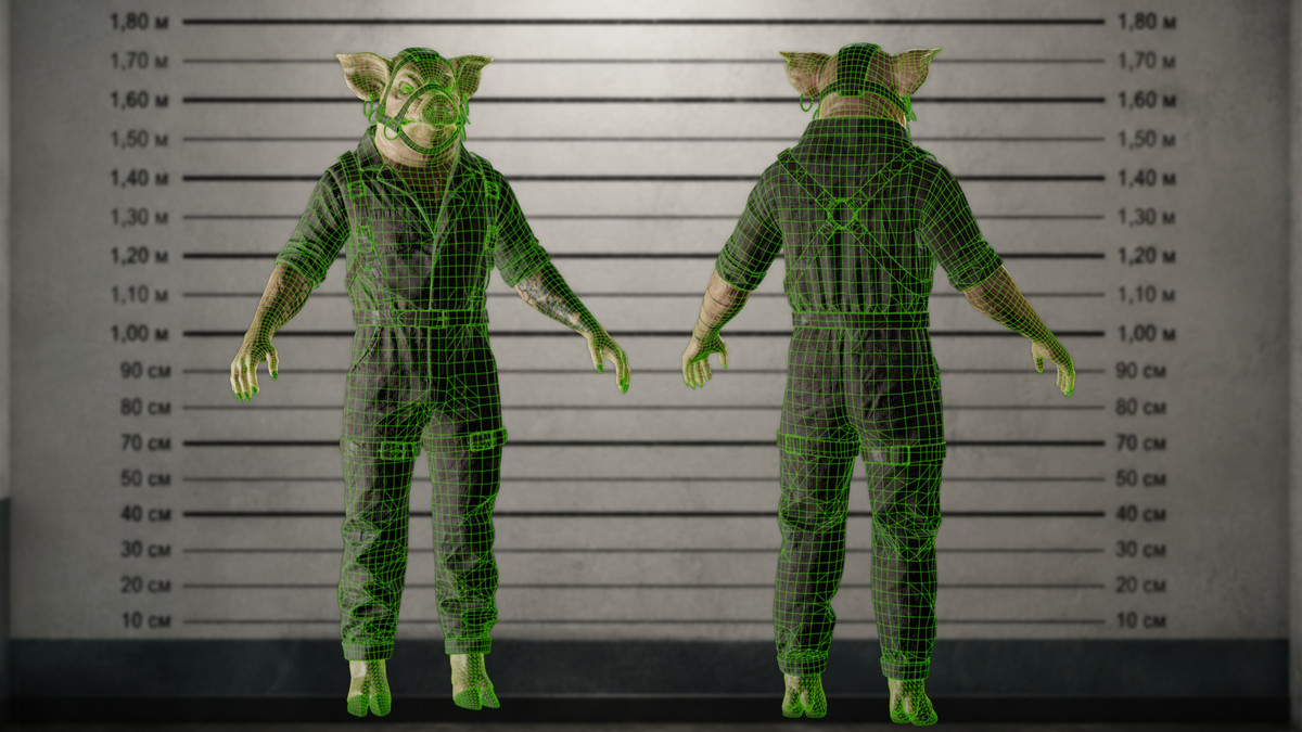 Brute Pigman – Semi-Realistic Horror Character