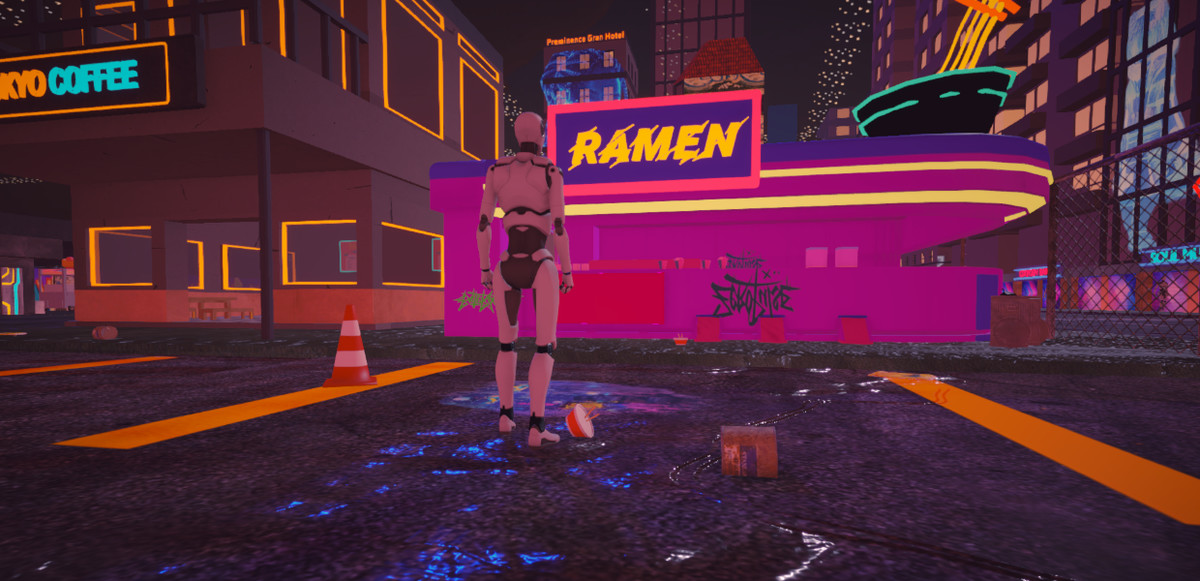 WebGL Multiplayer – Cyberpunk City