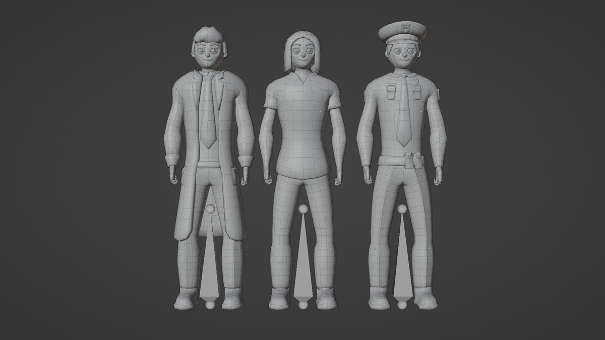 Casual Characters Pack 4 by IGS