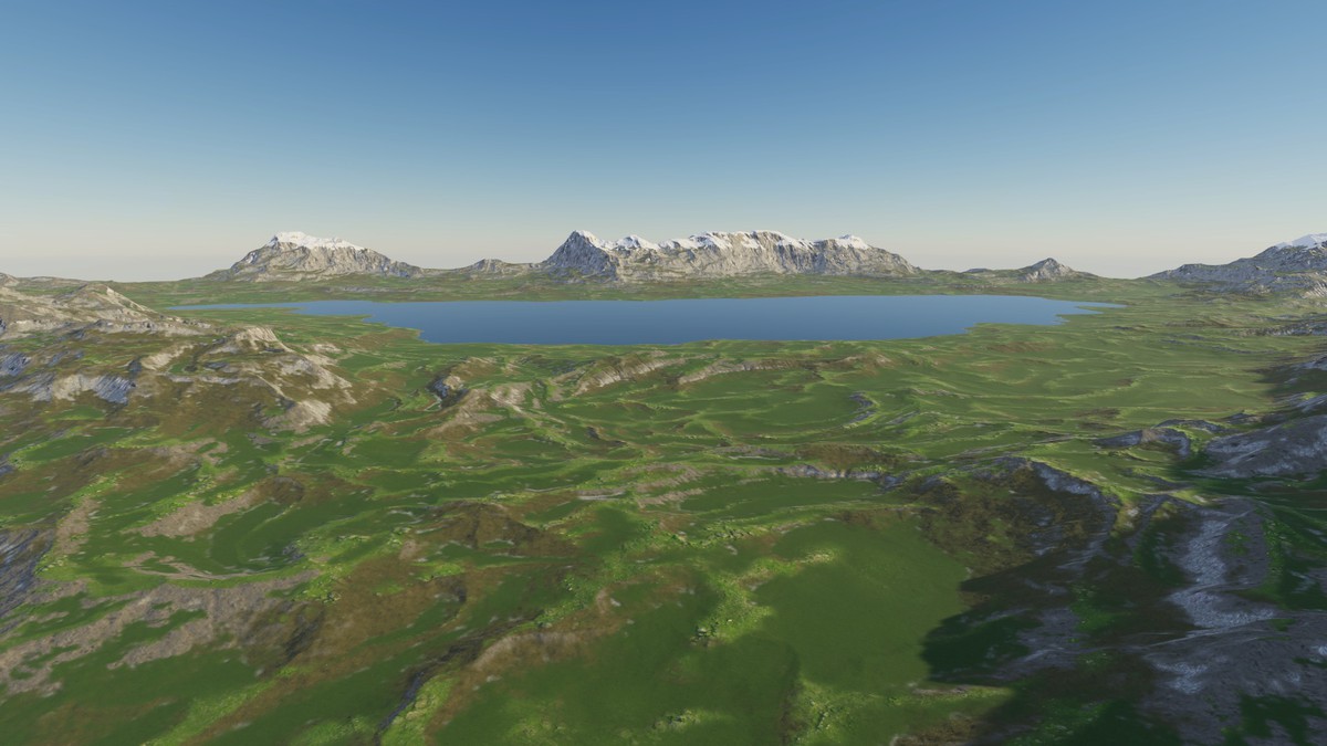 Procedural Ridged Mountains 8K - 34 Terrains