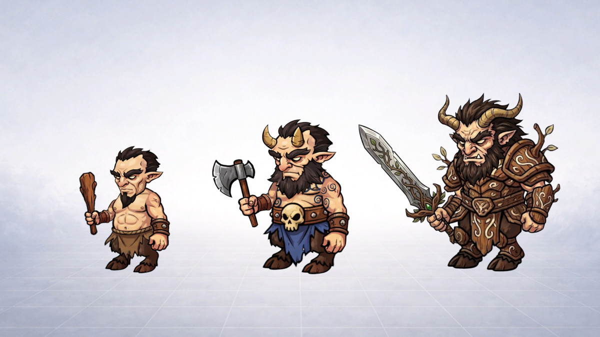 30 Stylized 2D Fantasy Monsters – Animated Characters Pack