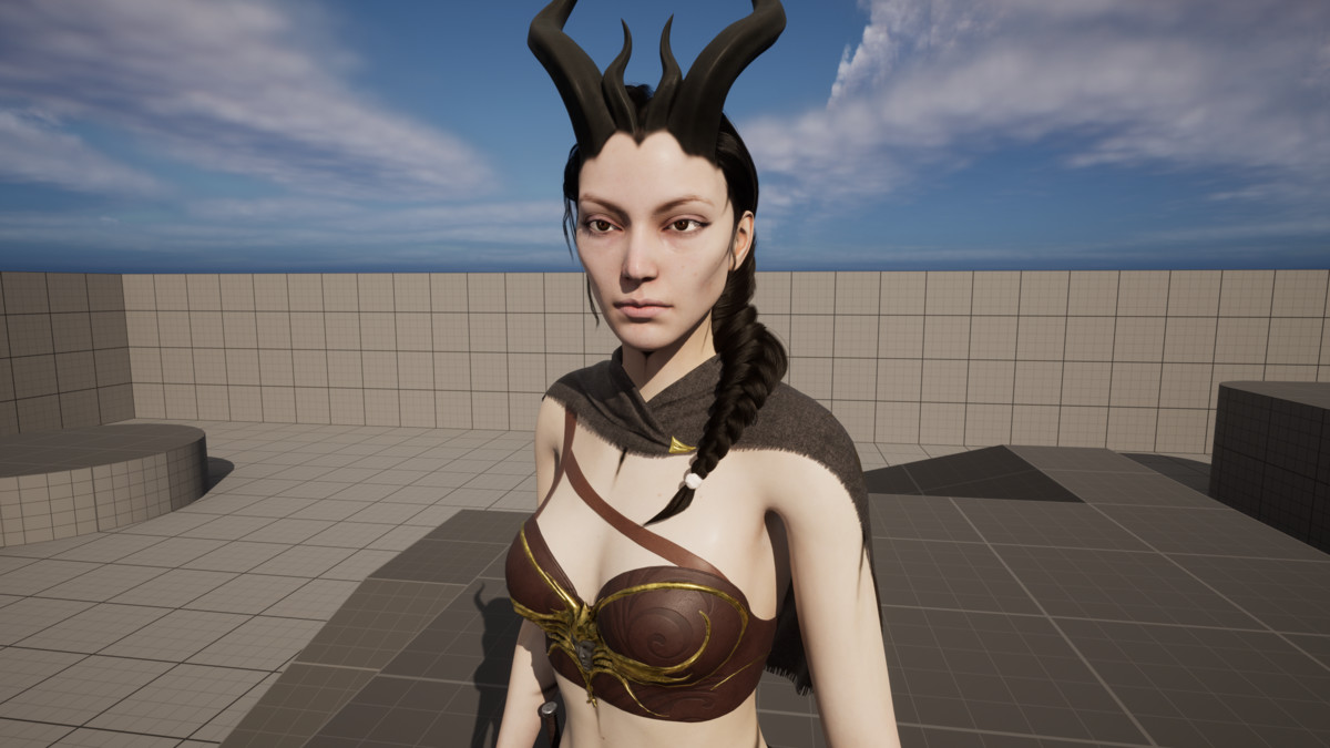 Fantasy Demones Archer