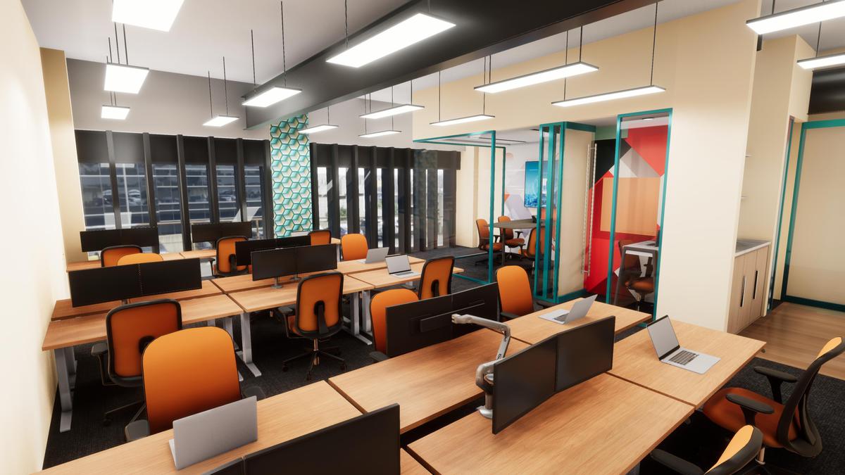 Modern Office Workspace