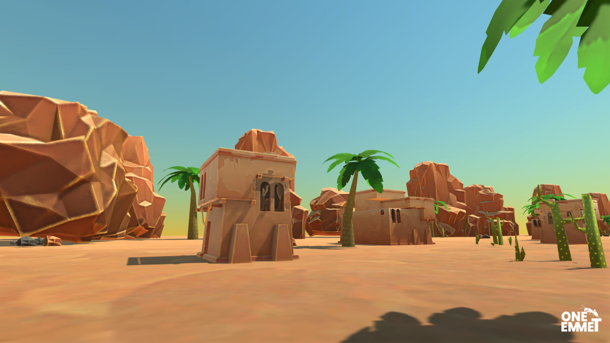 Stylized Desert Outpost Environment Pack