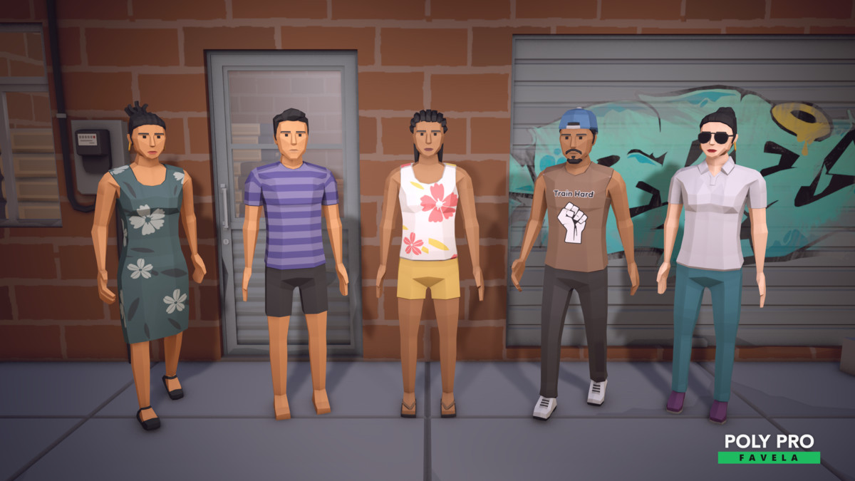 Poly Pro Favela - Low Poly Assets