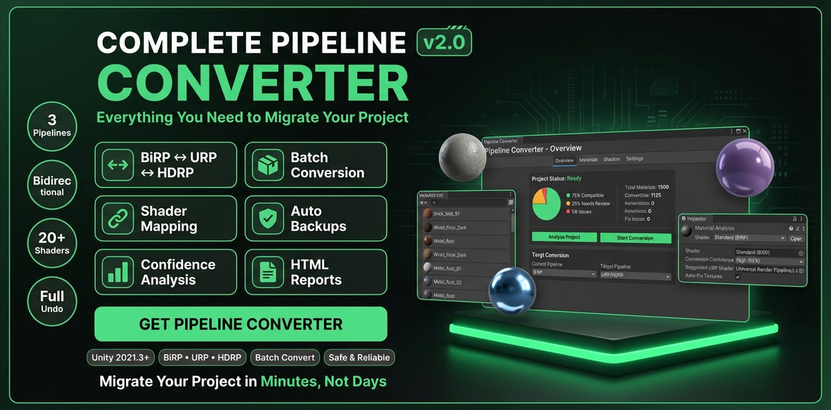 Pipeline Forge - Universal Material Converter