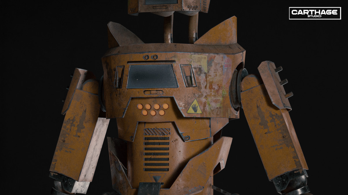 Box-Head Vendor Robot NPC