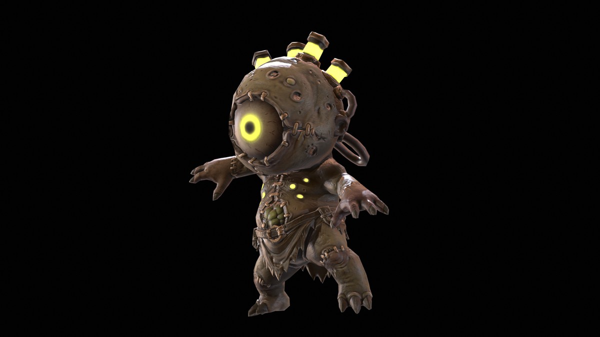 Chibi Necro Zombie Eye
