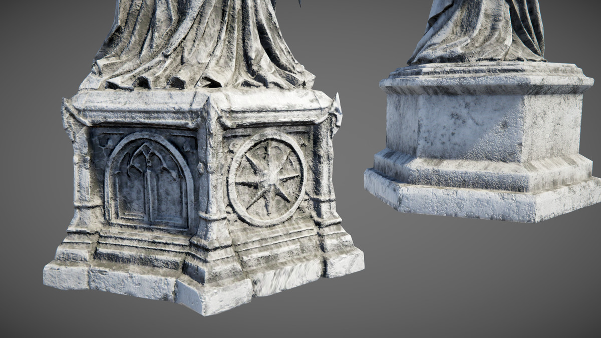 Haunted Statues