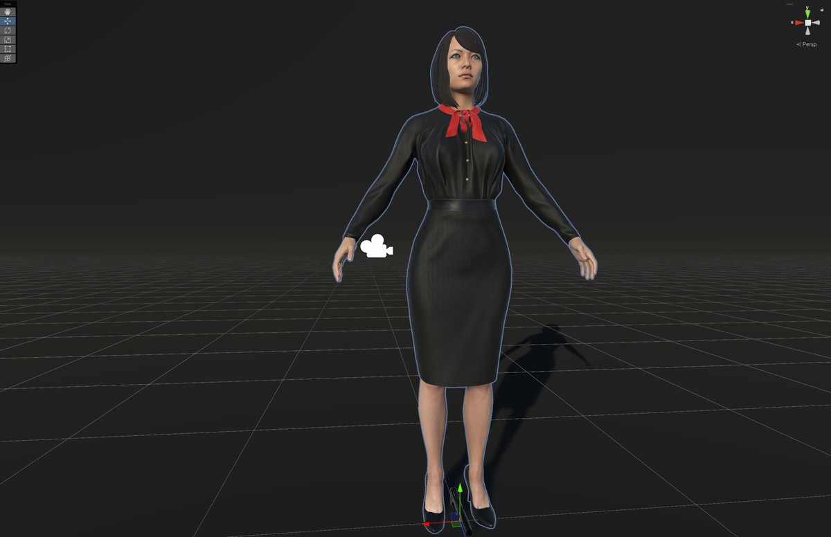 Asian Office girl