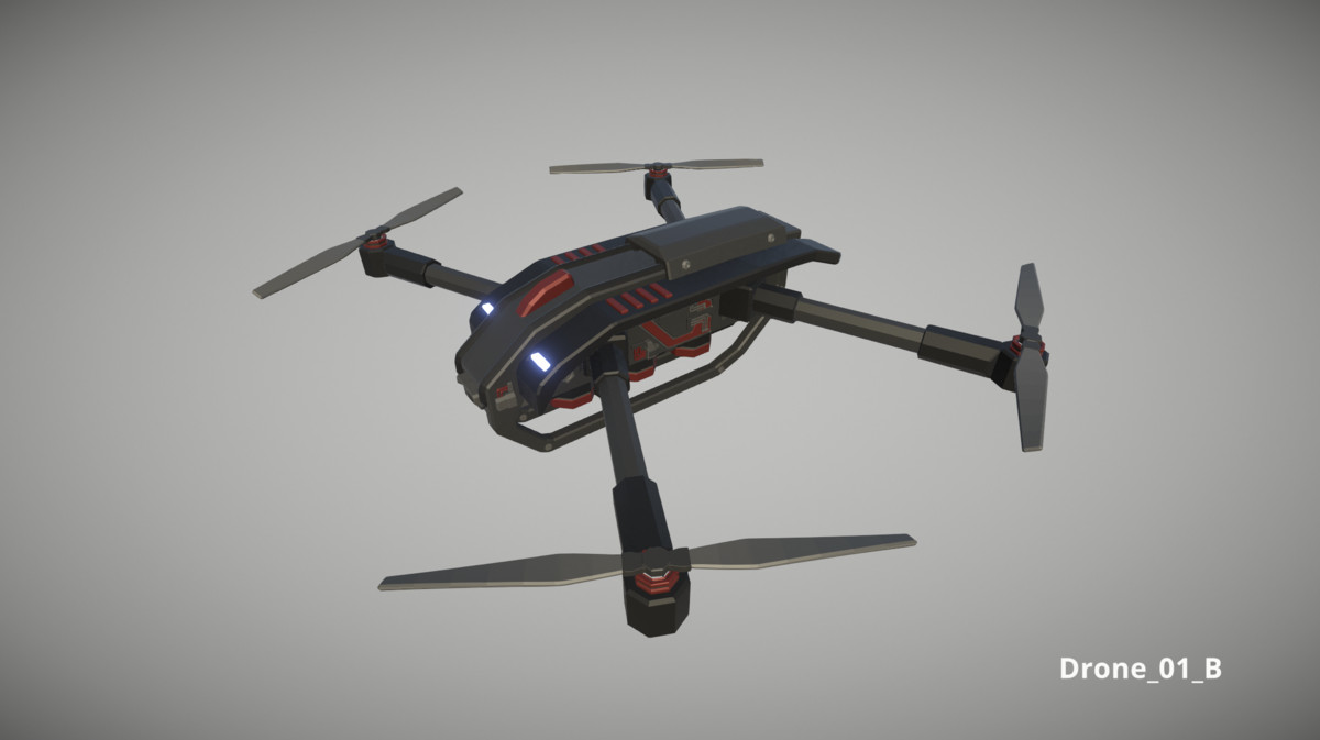 Cyberpunk Armory - Low Poly