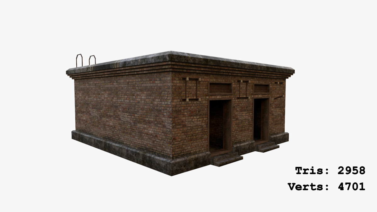 Abandoned Apocalyptic Buildings Mega Pack