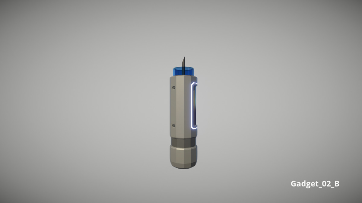 Cyberpunk Armory - Low Poly