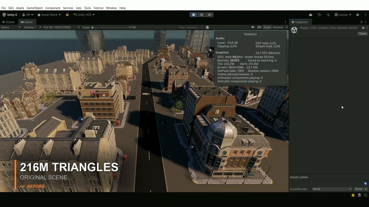 Magic LOD: Burst Mesh Optimizer