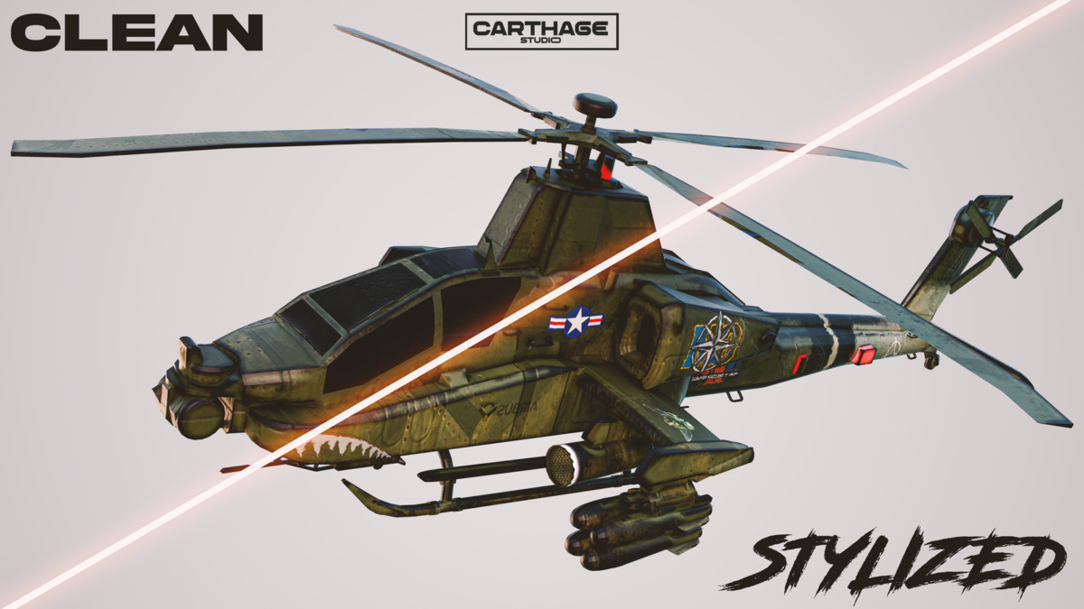 Military Helicopter, Jet, and Weapons Pack