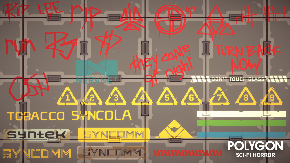 Sci-Fi Horror Pack - Synty POLYGON - Stylized Low Poly Assets