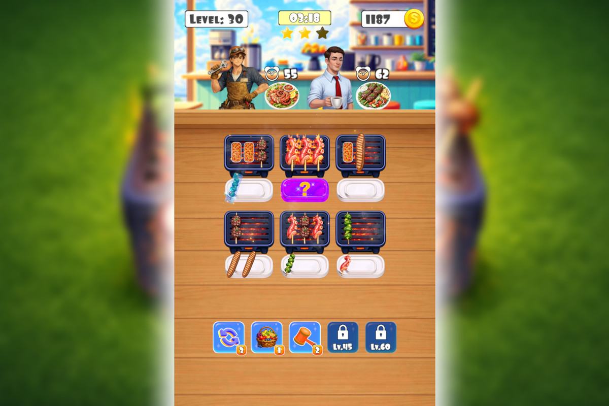 Perfect Skewer Puzzle - Complete Mobile Game Template
