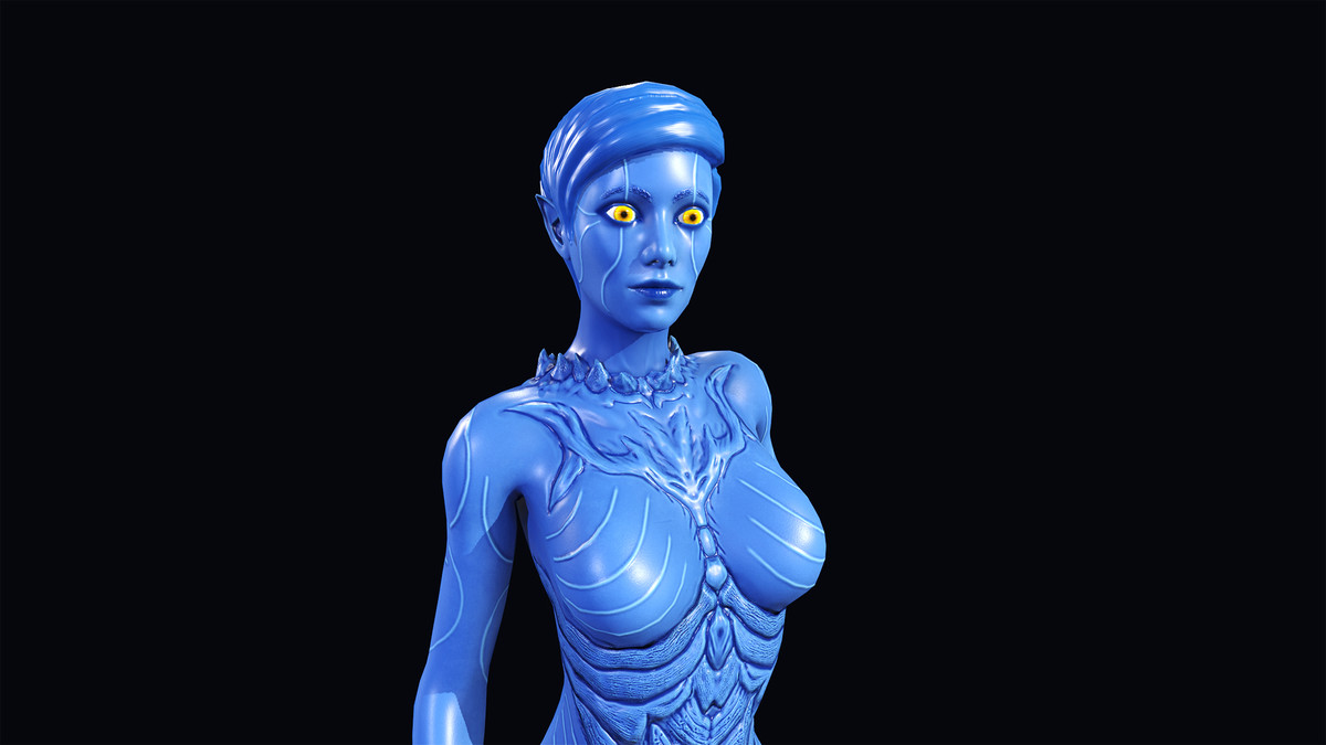 Alien girl