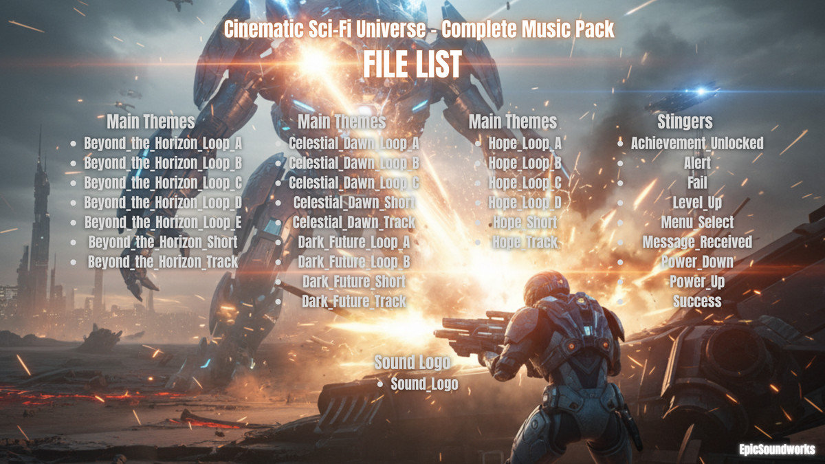 Cinematic Sci-Fi Universe - Complete Music Bundle
