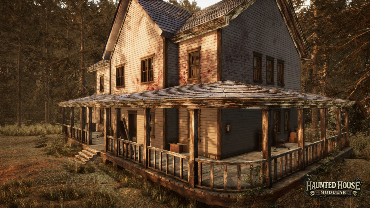 Modular Haunted House (Modular House, Haunted House, House, Home, Modular)