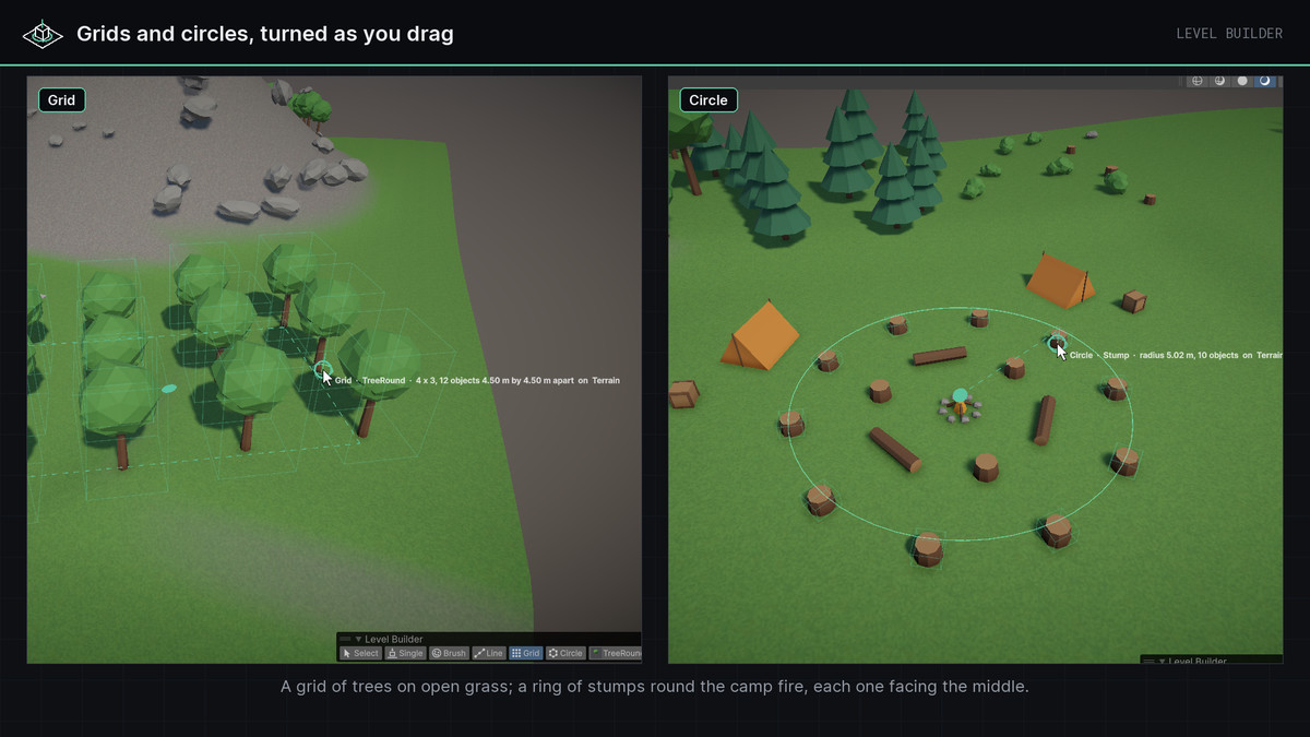 Level Builder - Place, Paint and Arrange Prefabs