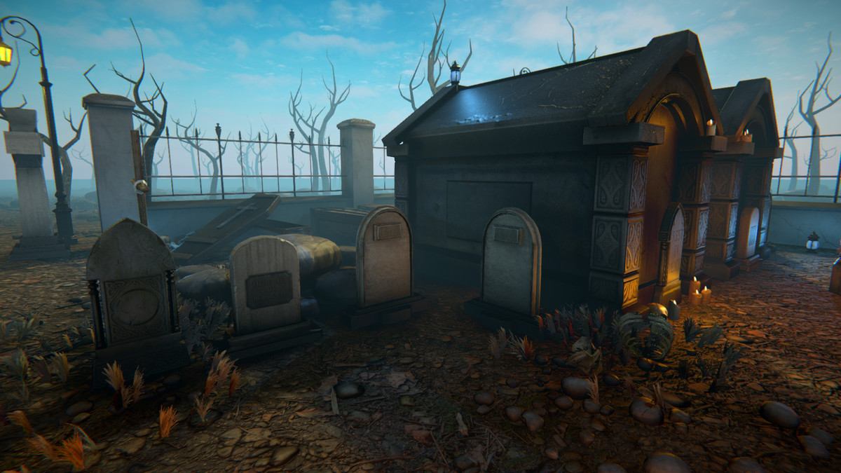 Realistic Cemetery Asset Package