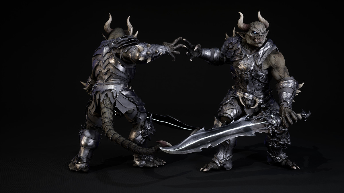 Medieval Demon Creature