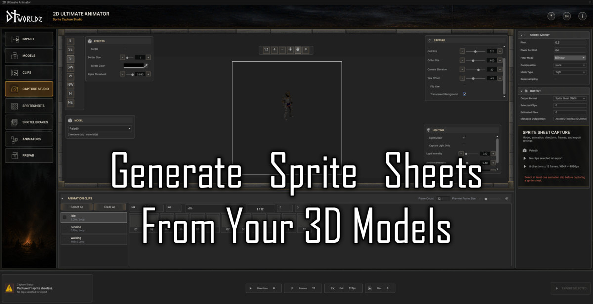 2D Ultimate Animator: Sprite Capture Studio