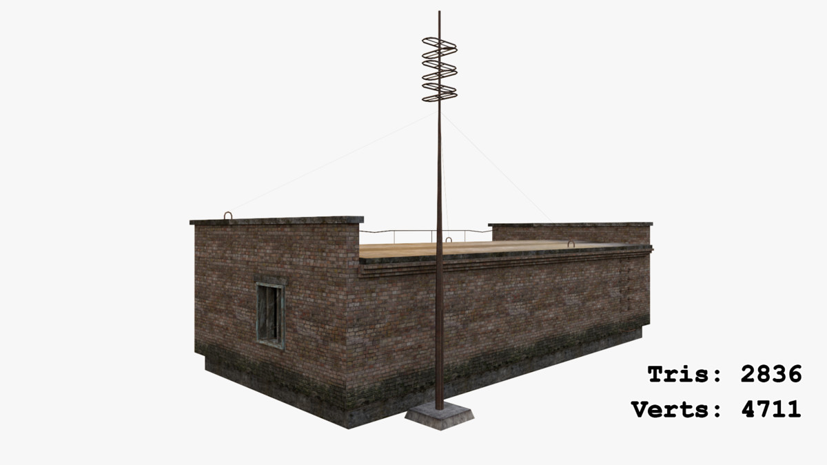 Abandoned Apocalyptic Buildings Mega Pack