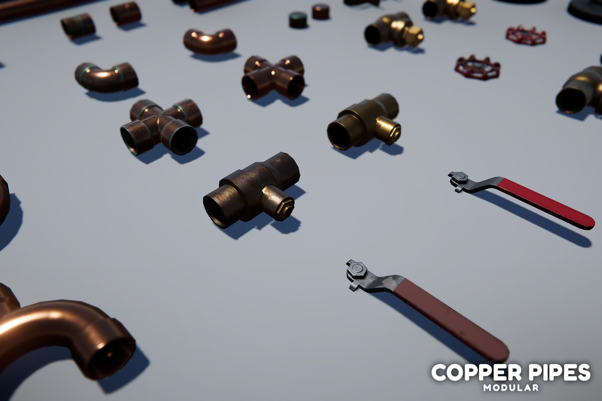 Modular Copper Pipes