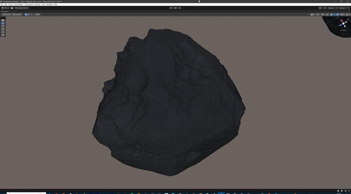 Detailed Asteroids Pack (22 high-poly 3D assets)