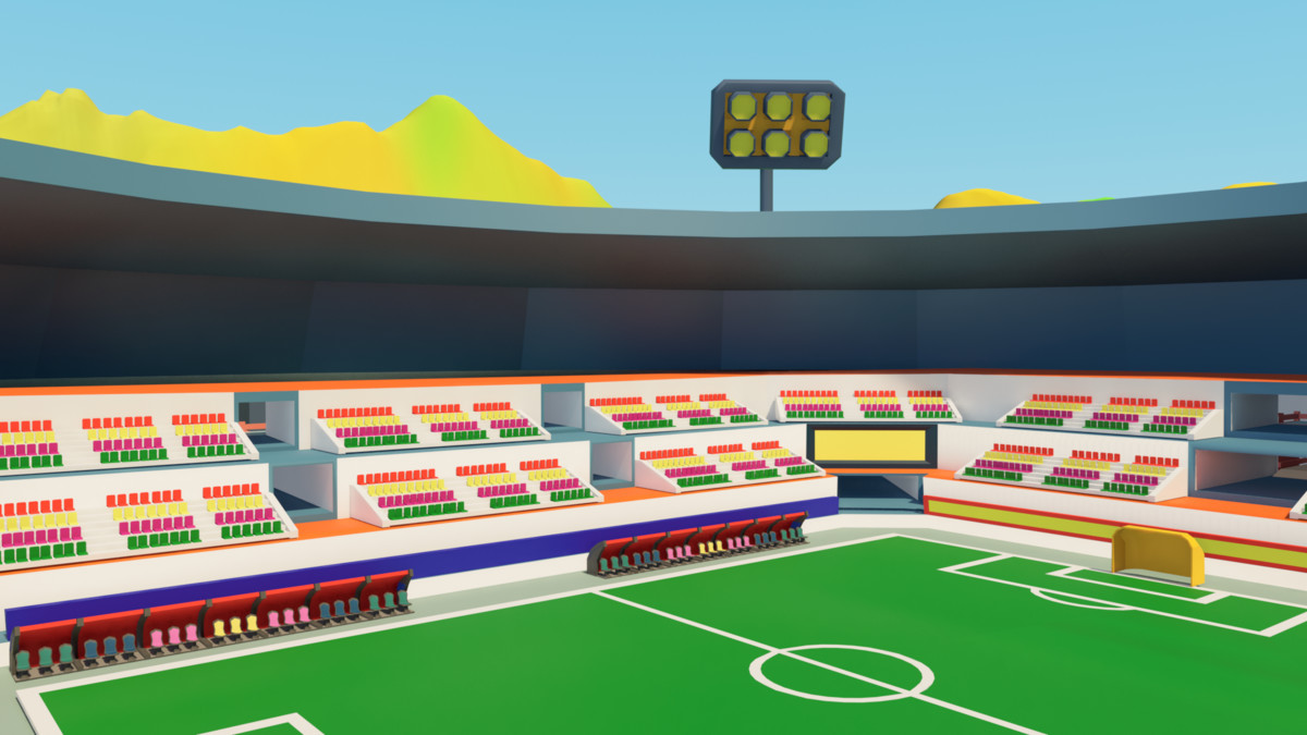 Grand Stadium - Stylized Sports Environment