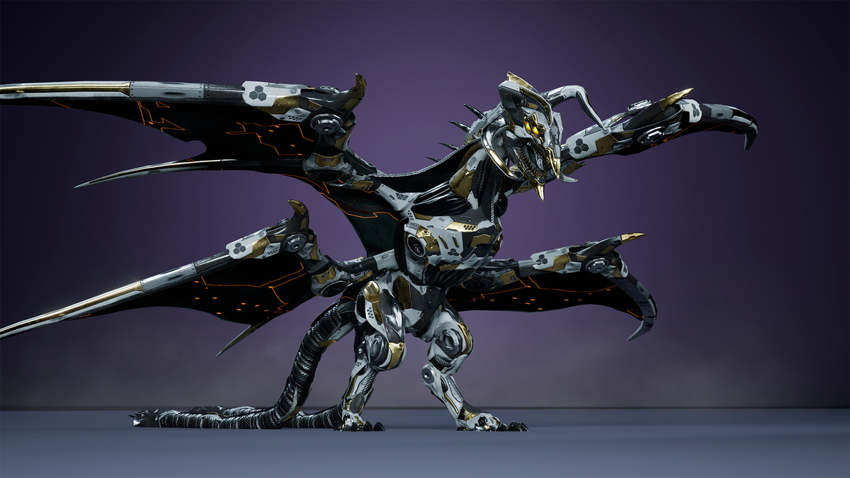 Sci-Fi Dragon 4Wings