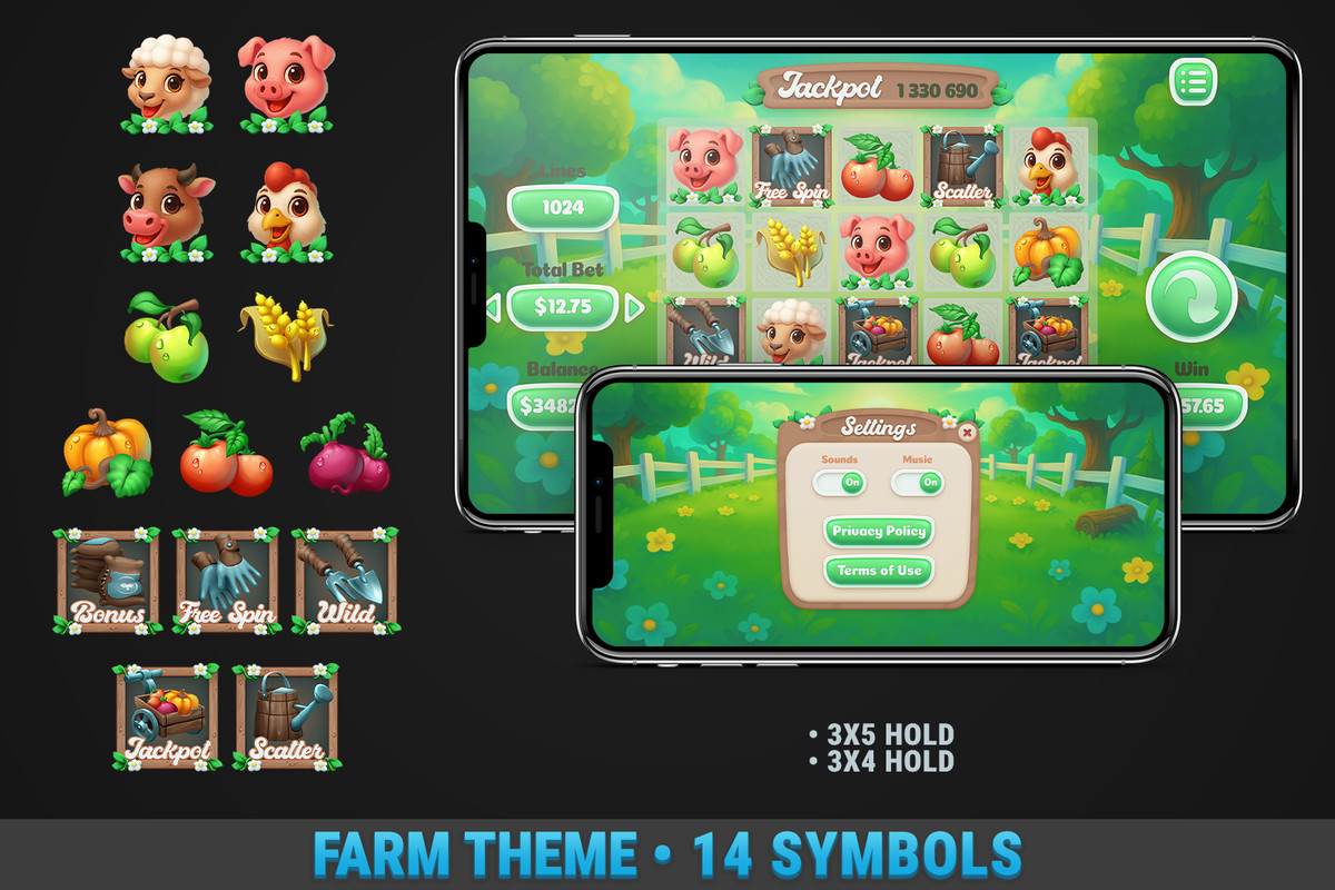 MK Slot Bundle • Modern Casino Template