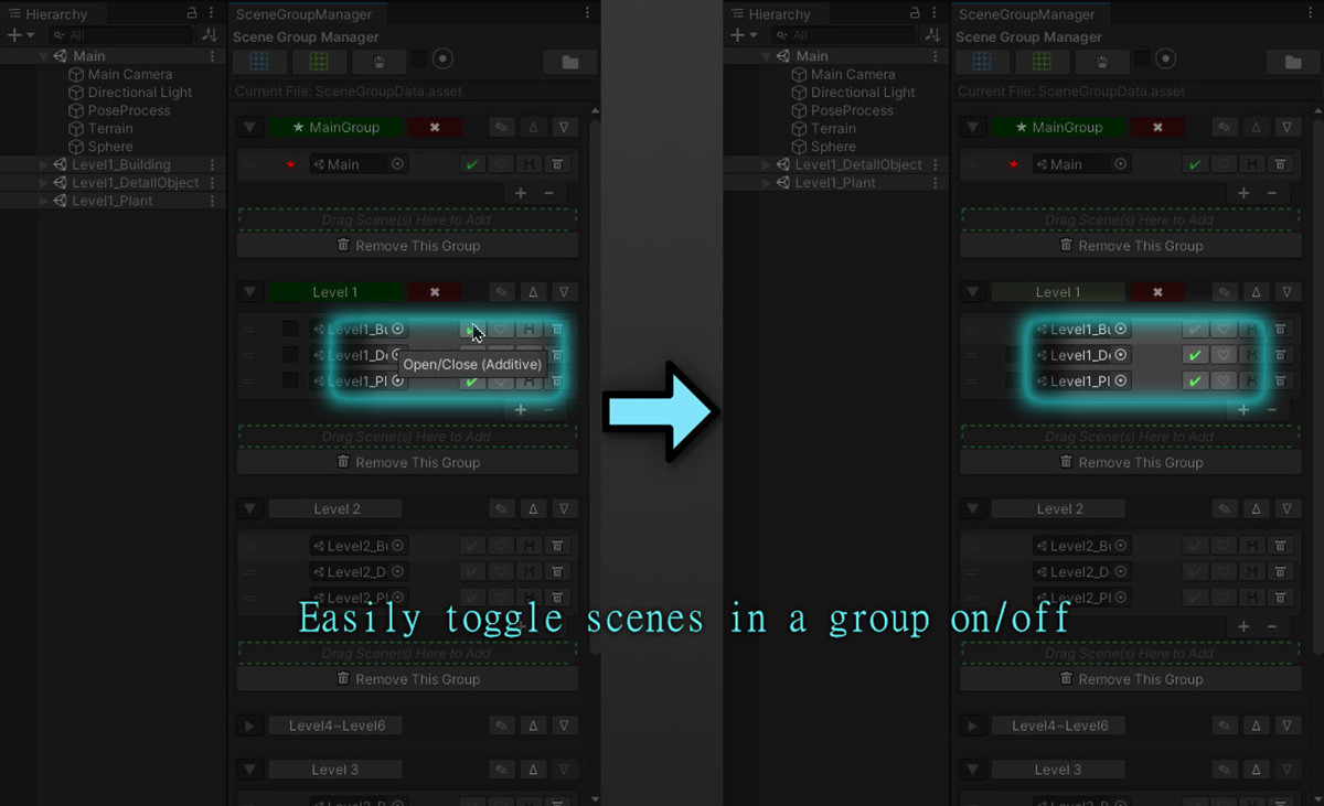 SceneGroupManager