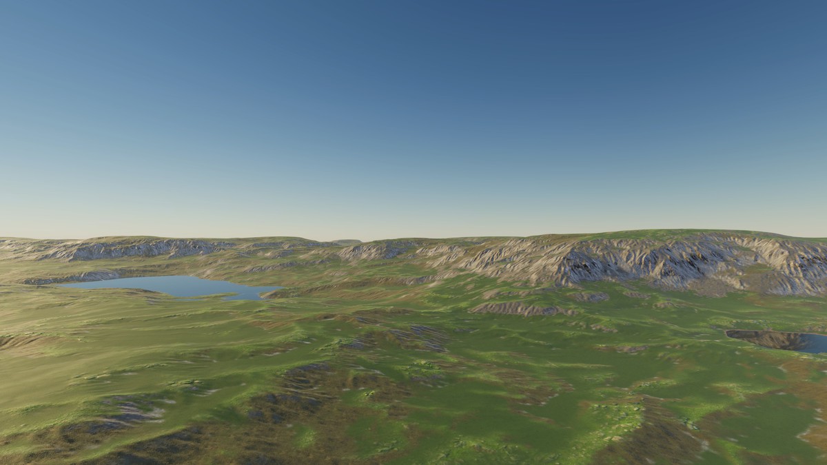 Procedural Islands, Lakes & Hills 8K - 48 Terrains