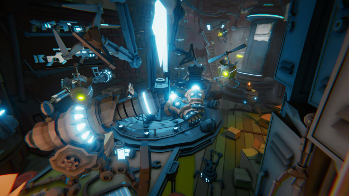 STYLIZED Fantasy Magitech Laboratory - Low Poly 3D Art