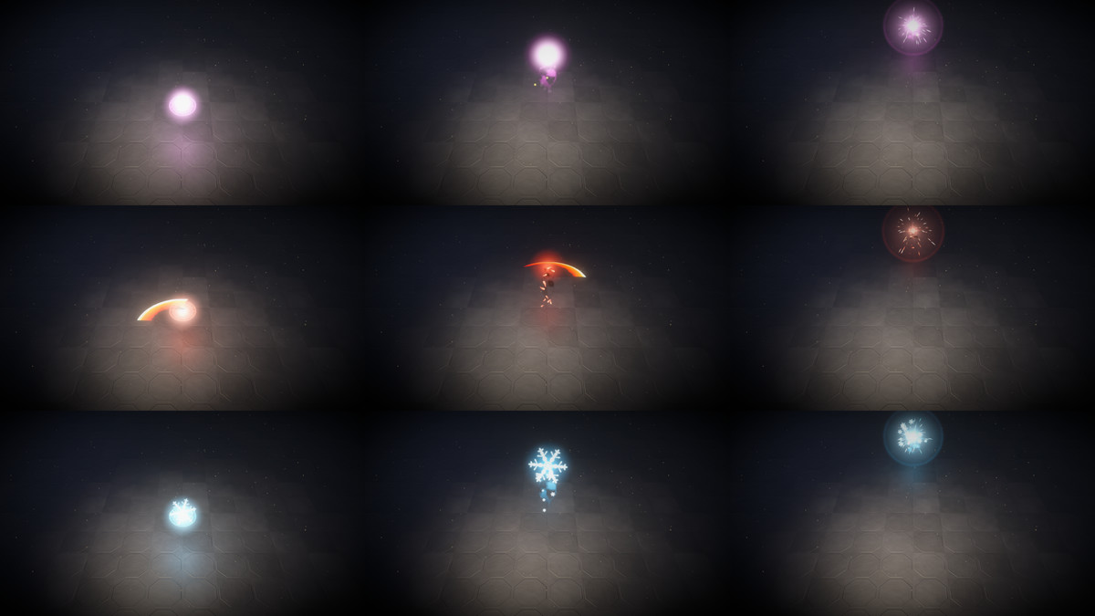 Stylized Combat VFX - 150 Effects