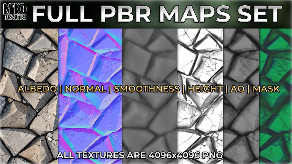 Forest 4K Materials x118 Textures of Realistic Nature | PBR HQ Terrain Pack