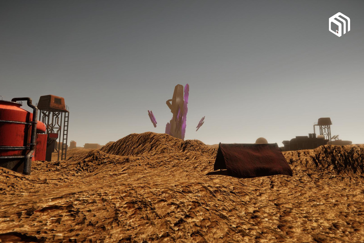 URP Desert Environment: Modular Outpost, Shelters, Props & VFX